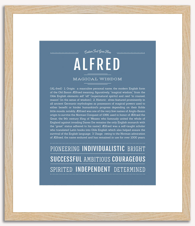 Alfred | Name Art Print