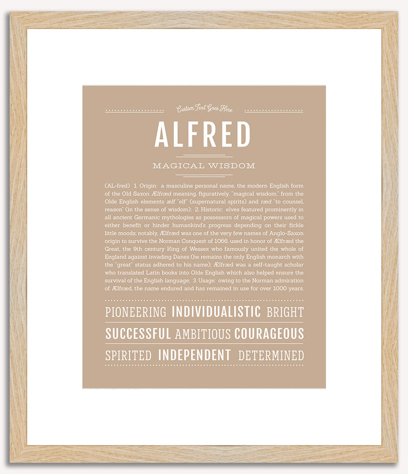 Alfred | Name Art Print