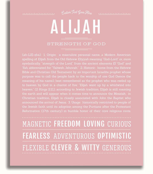 Frame Options | Dusty Rose | No Frame
