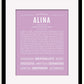 Frame Options | Lilac | Black Frame, Matted