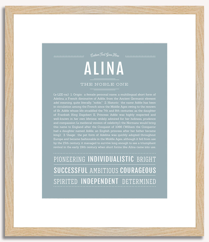 Alina | Name Art Print