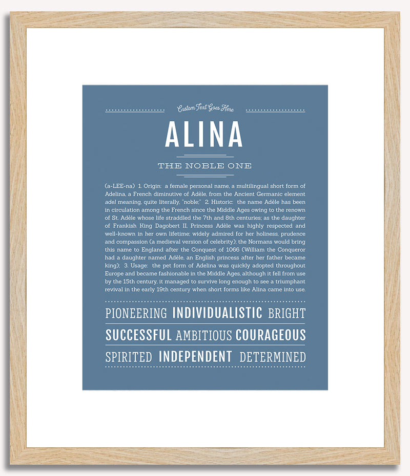 Alina | Name Art Print