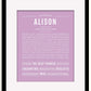 Frame Options | Lilac | Black Frame, Matted