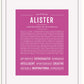 Frame Options | Dark Pink | White Frame, Matted
