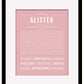 Frame Options | Dusty Rose | Black Frame, Matted