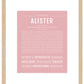 Frame Options | Dusty Rose | Maple Frame, Matted