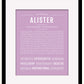 Frame Options | Lilac | Black Frame, Matted