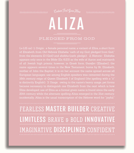 Frame Options | Dusty Rose | No Frame