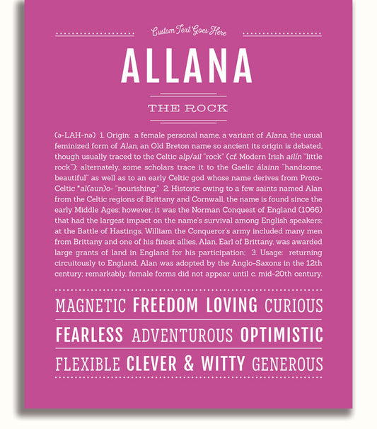Frame Options | Dark Pink | No Frame