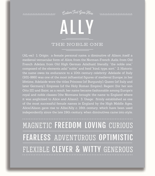 Frame Options | Light Gray | No Frame