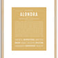 Alondra | Name Art Print