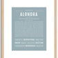 Alondra | Name Art Print