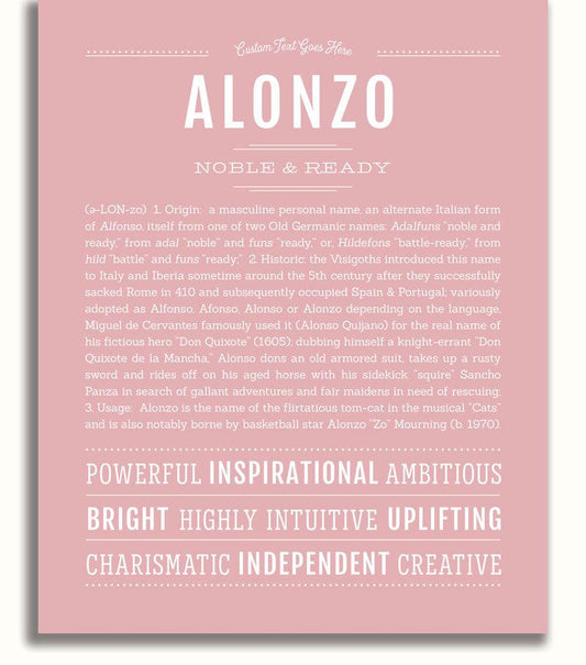 Frame Options | Dusty Rose | No Frame