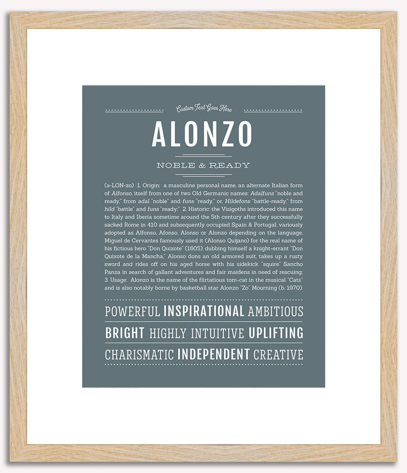 Alonzo | Name Art Print