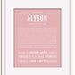 Frame Options | Dusty Rose | White Frame, Matted