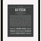 Frame Options | Charcoal Gray | Black Frame, Matted