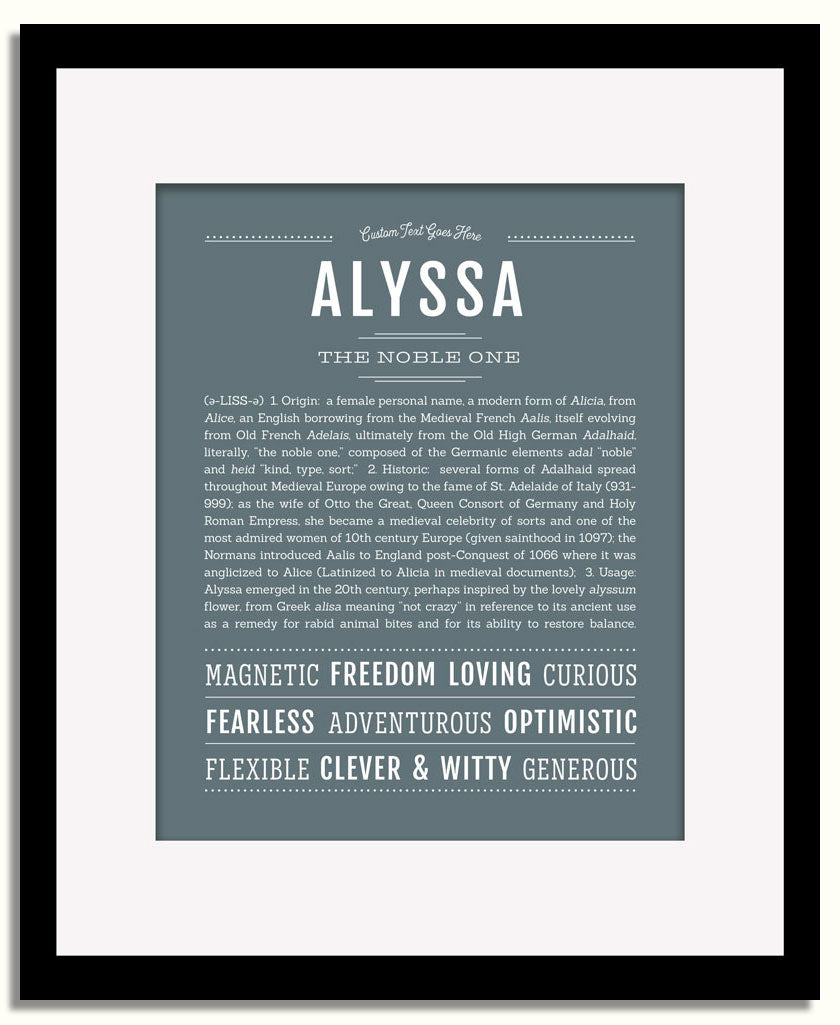 Frame Options | Night Rendezvous | Black Frame, Matted