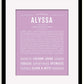 Frame Options | Lilac | Black Frame, Matted