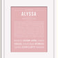 Frame Options | Dusty Rose | White Frame, Matted