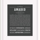 Frame Options | Charcoal Gray | White Frame, Matted