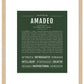 Frame Options | Deep Forest | Maple Frame, Matted