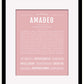 Frame Options | Dusty Rose | Black Frame, Matted
