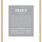 Frame Options | Light Gray | Maple Frame, Matted