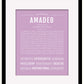 Frame Options | Lilac | Black Frame, Matted