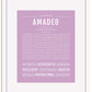 Frame Options | Lilac | White Frame, Matted