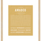 Frame Options | Matte Gold | Maple Frame, Matted