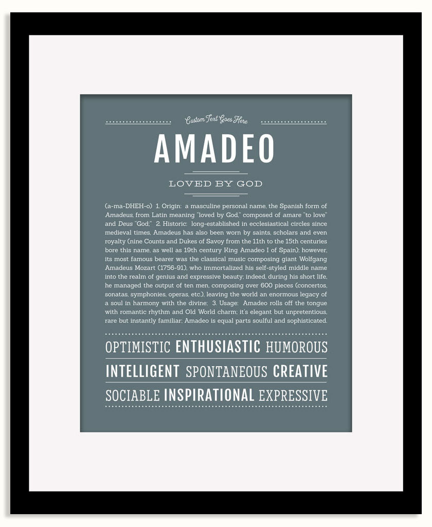 Frame Options | Night Rendezvous | Black Frame, Matted