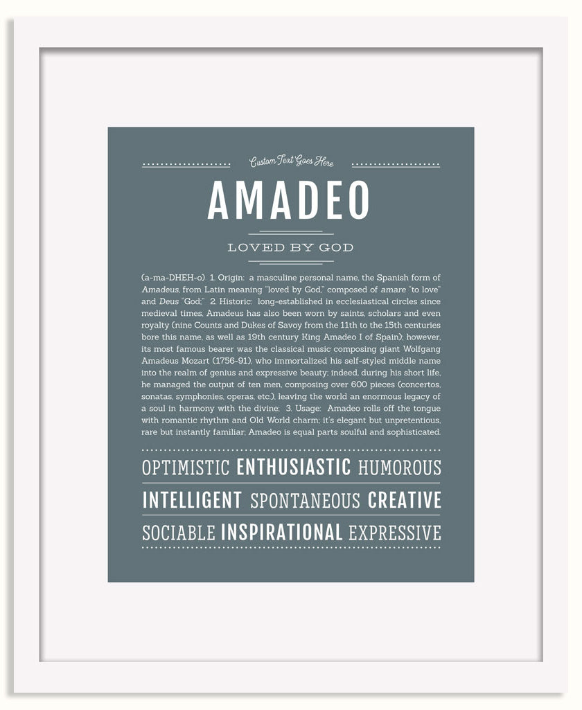 Frame Options | Night Rendezvous | White Frame, Matted