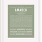 Frame Options | Sage | White Frame, Matted
