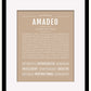 Frame Options | Tan | Black Frame, Matted