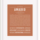 Frame Options | Terra Cotta | White Frame, Matted