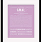 Frame Options | Lilac | Black Frame, Matted