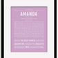 Frame Options | Lilac | Black Frame, Matted