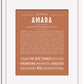 Frame Options | Terra Cotta | White Frame, Matted