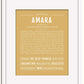 Frame Options | Matte Gold | White Frame, Matted