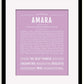 Frame Options | Lilac | Black Frame, Matted