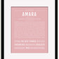 Frame Options | Dusty Rose | Black Frame, Matted