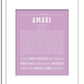 Frame Options | Lilac | White Frame, Matted