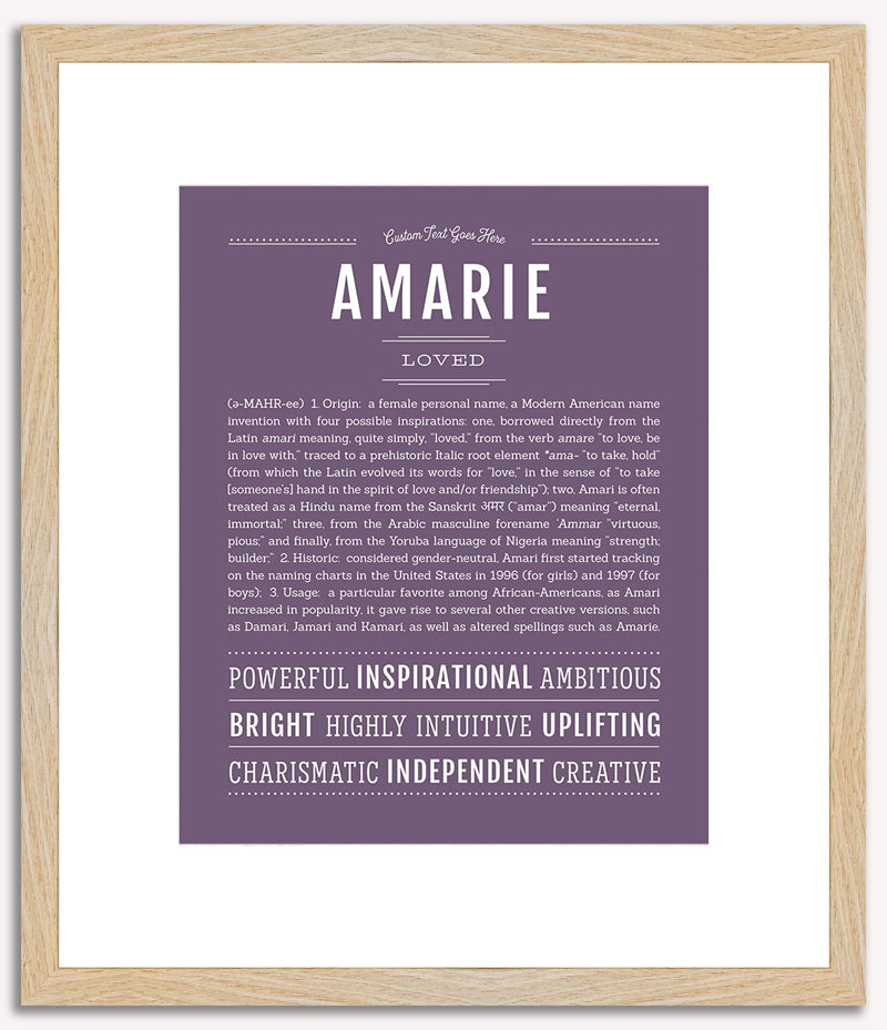 Amarie | Name Art Print