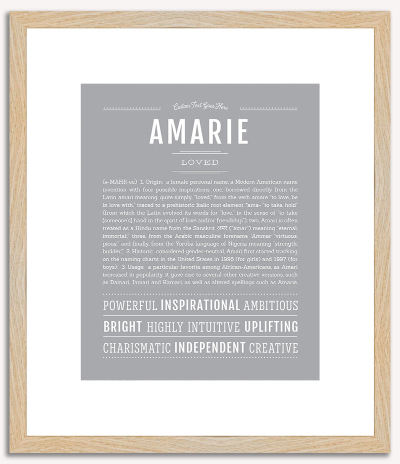 Amarie | Name Art Print