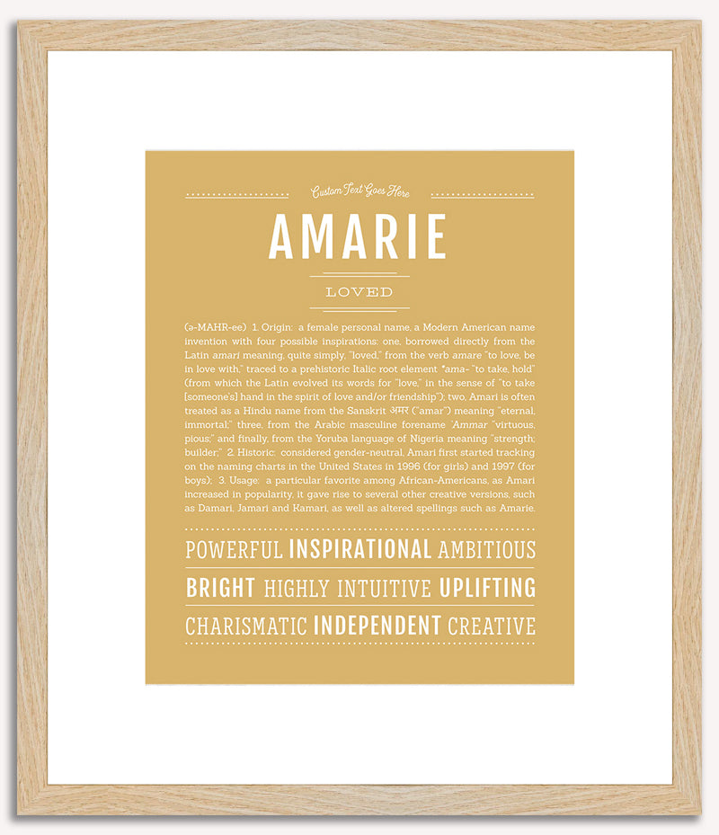 Amarie | Name Art Print