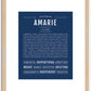 Amarie | Name Art Print