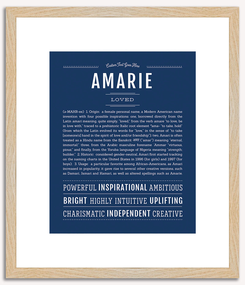 Amarie | Name Art Print