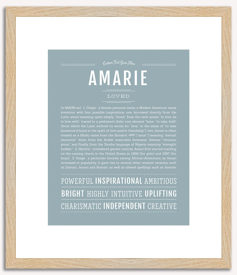 Amarie | Name Art Print