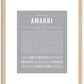 Amarri | Name Art Print