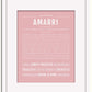 Frame Options | Dusty Rose | White Frame, Matted